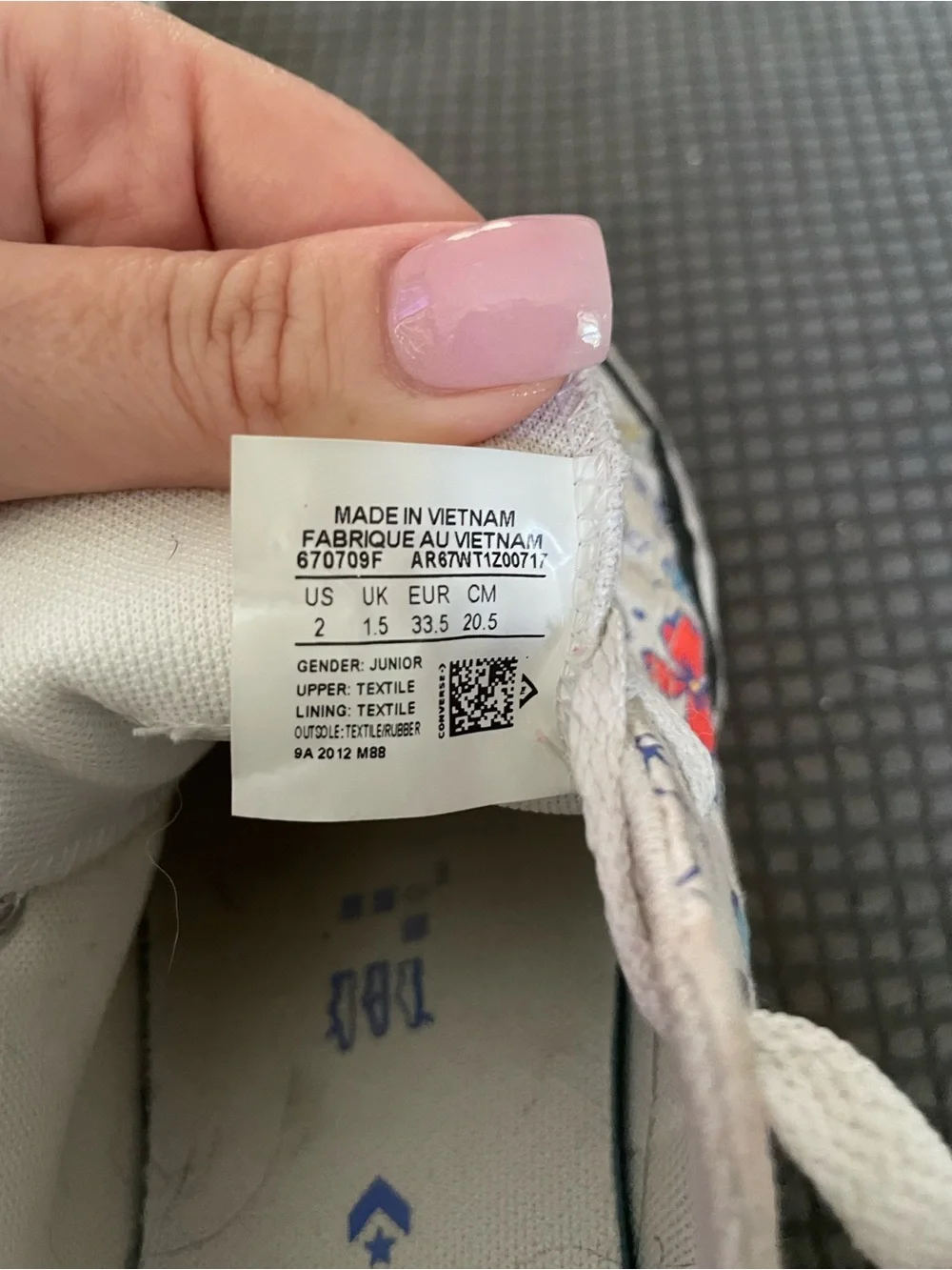 Converse kids low